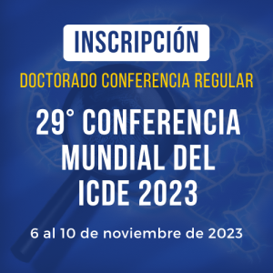 29 Conferencia ICDE 2023_doctorado conferencia regular_CICSTEP